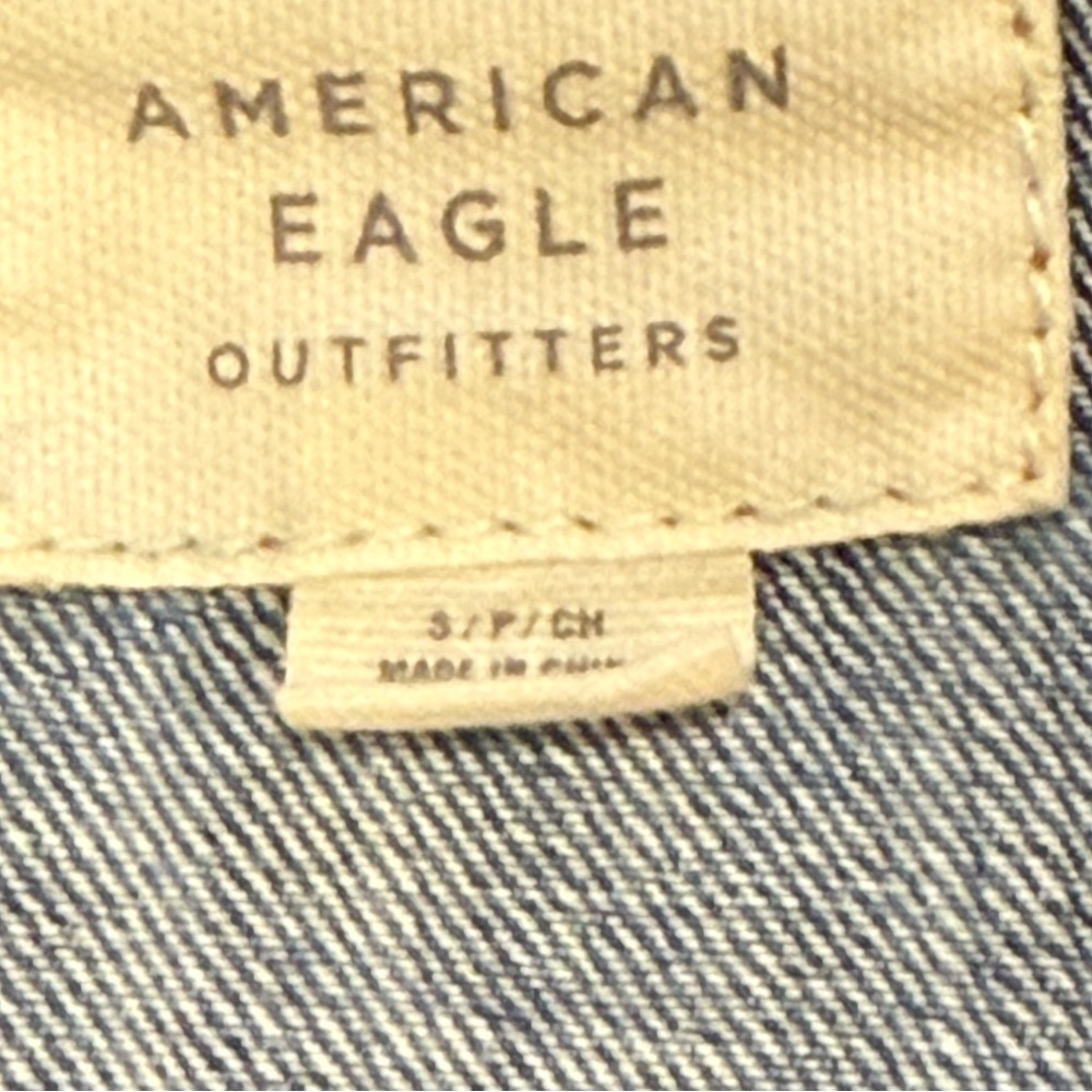 American Eagle Custom Bratz Denim Jacket distressed SZ Small - Picture 8 of 12